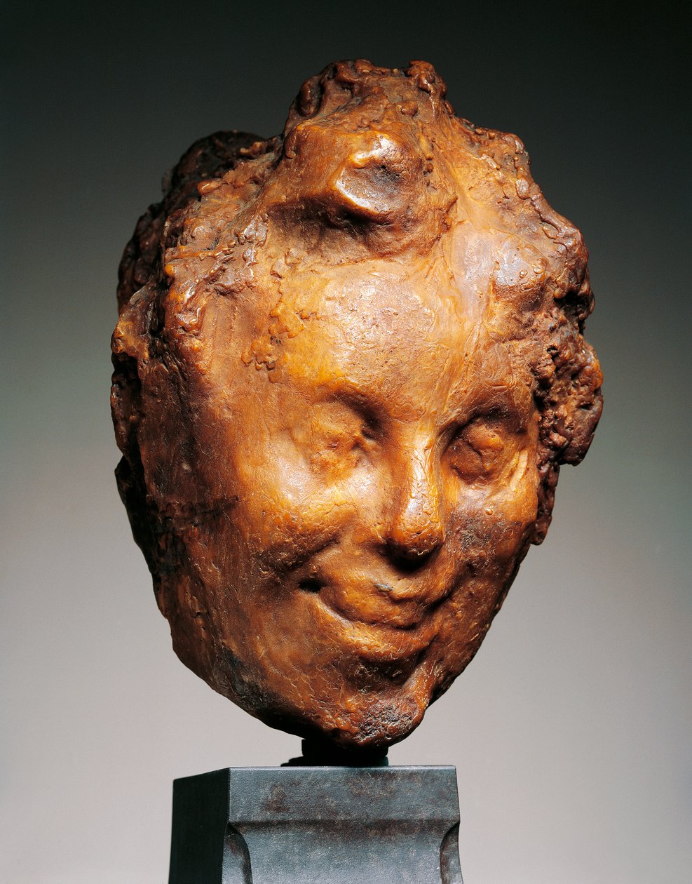 Rieuse (A nevető nő), Medardo Rosso (1858-1928) alkotó: Medardo Rosso
