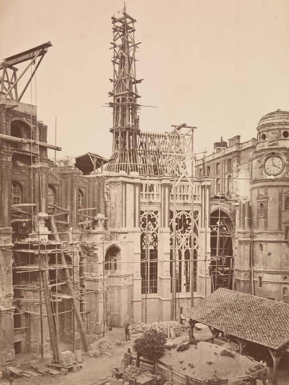 A Sainte Chapelle helyreállítása alkotó: Mederic Mieusement