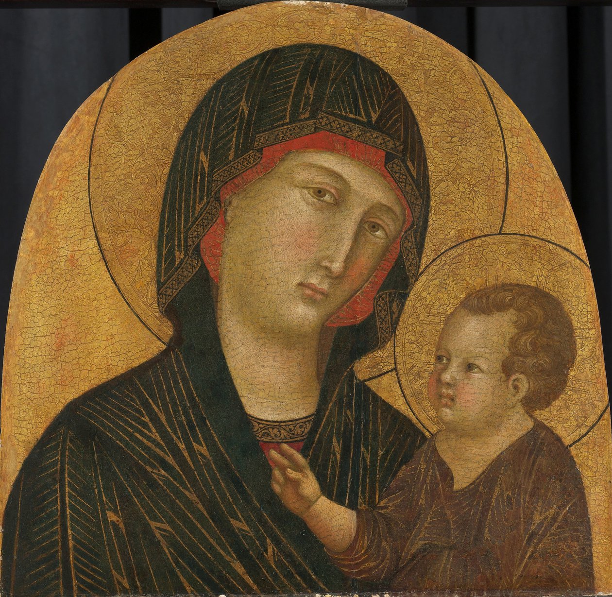 Szűz és Gyermek Madonna és gyermeke alkotó: Meester van Badia a Isola