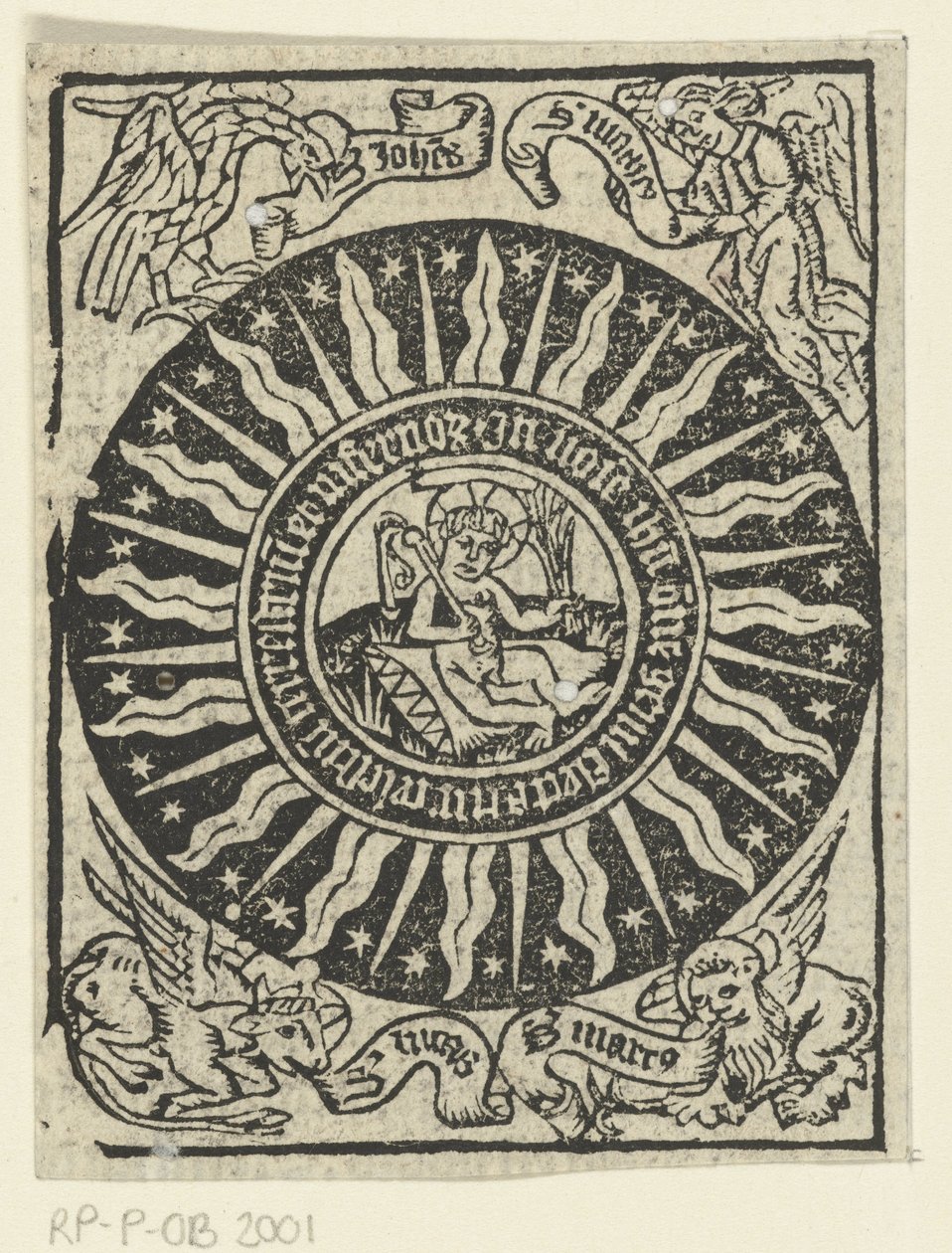 A Krisztus-gyermek megfenyíti magát. alkotó: Meester van de Delbecq Schreiber Passie (attributed to)