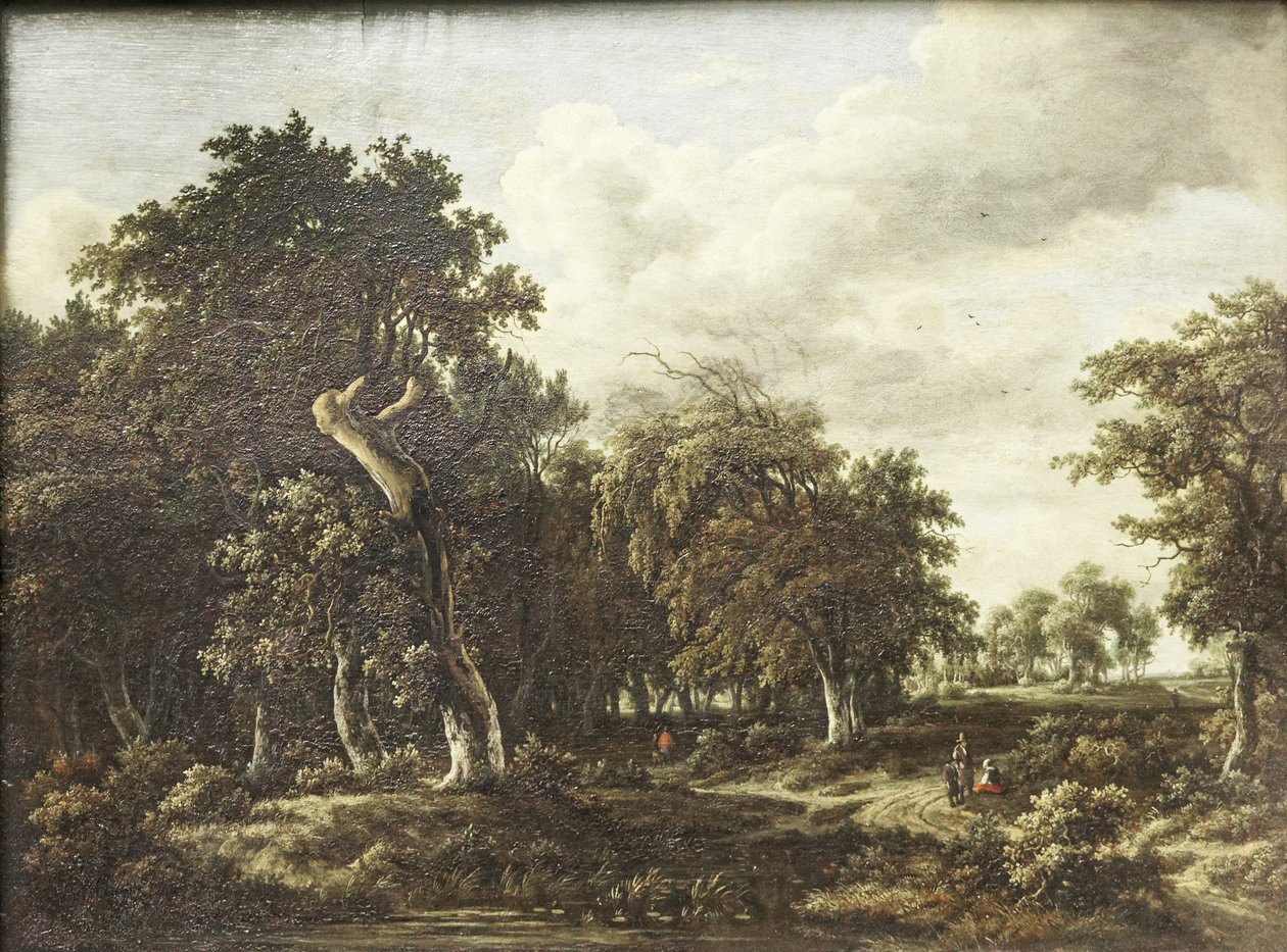 A tölgyes erdő alkotó: Meindert Hobbema