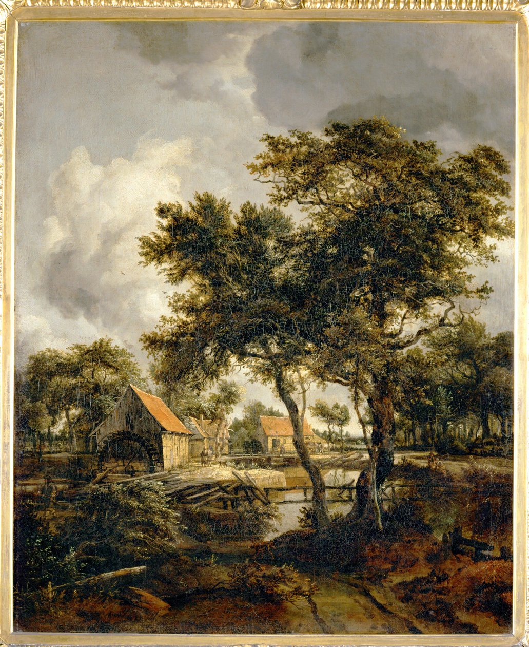 Le Moulin a eau - a vízimalom ... alkotó: Meindert Hobbema