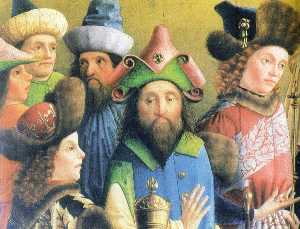 A mágusok imádása alkotó: Meister der Darmstädter Passion