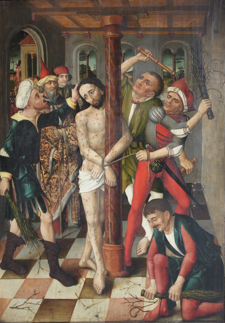 Krisztus lobogása alkotó: Meister des Angst Altars