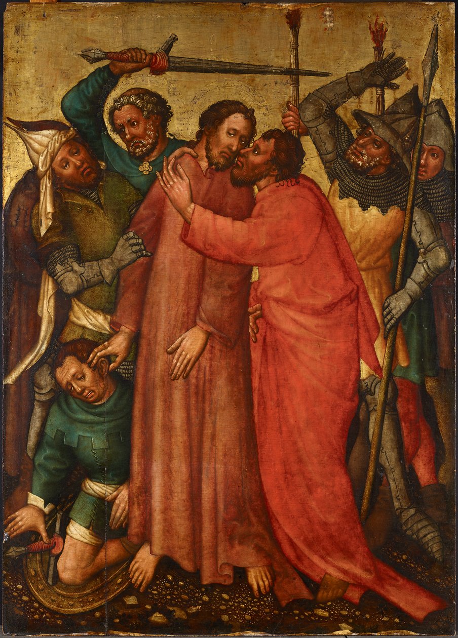 Krisztus elfogása alkotó: Meister des Andreasaltars