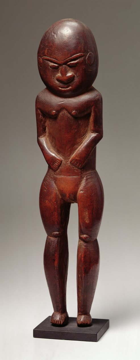 Álló figura (fa) alkotó: Melanesian