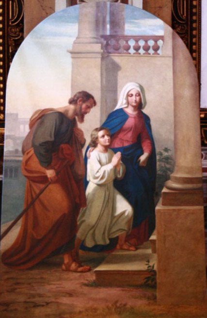 Szent Család alkotó: Melchior Paul von Deschwanden
