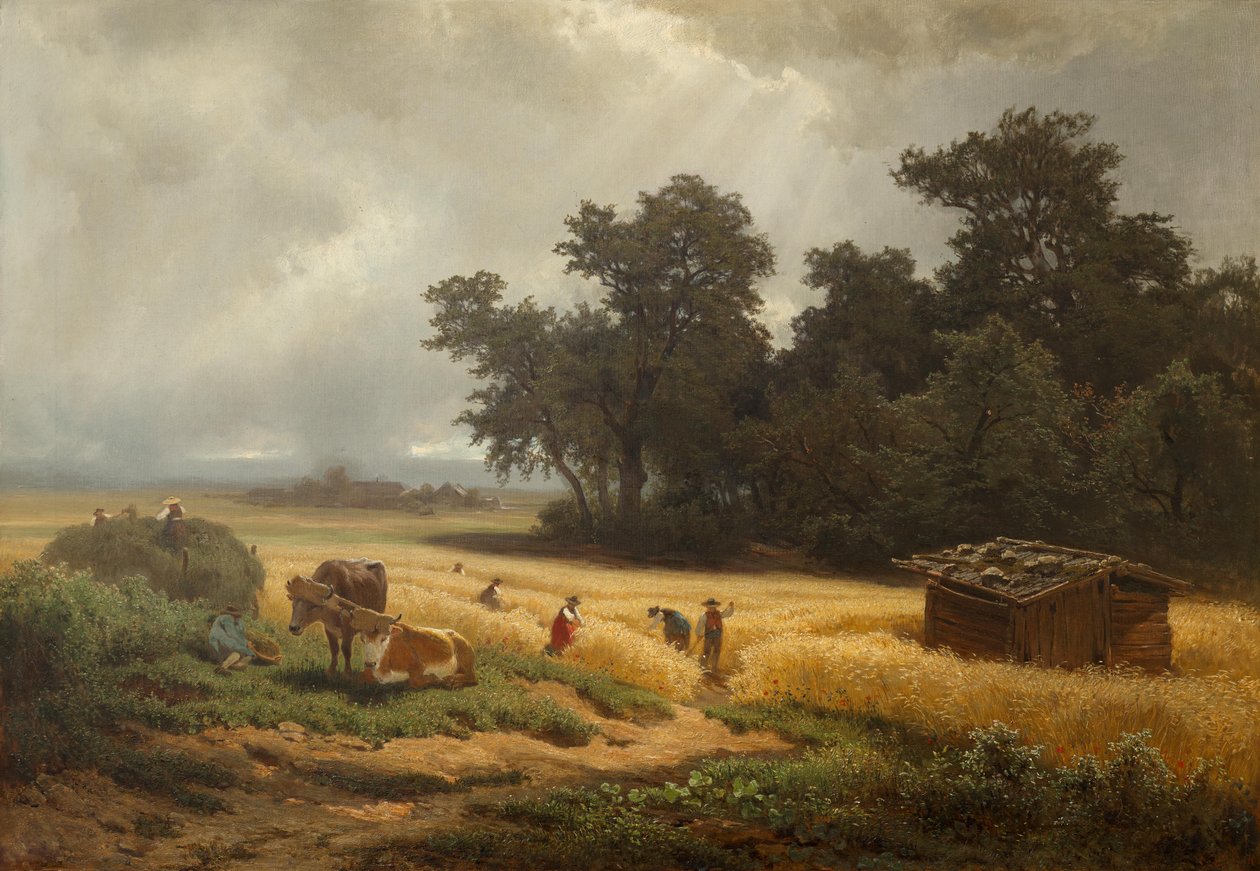 Nyári táj alkotó: Melchior Fritsch