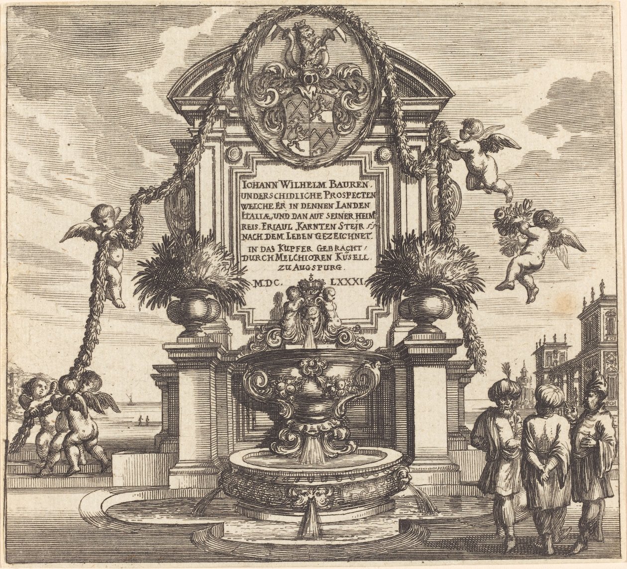 Címlap alkotó: Melchior Küsel after Johann Wilhelm Baur