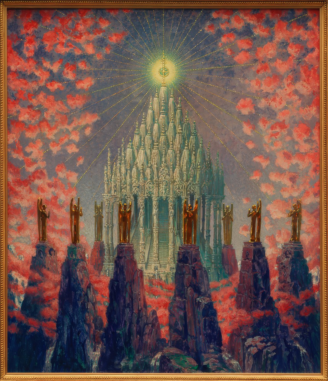 Shambhala – Egy belső ébrenléti álomarc alkotó: Melchior Lechter