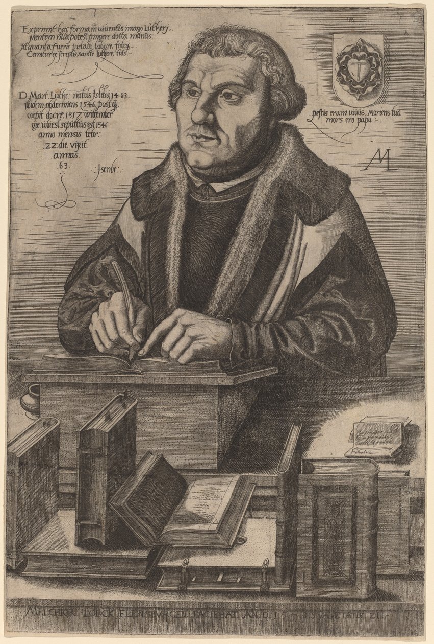 Luther Márton alkotó: Melchior Lorch