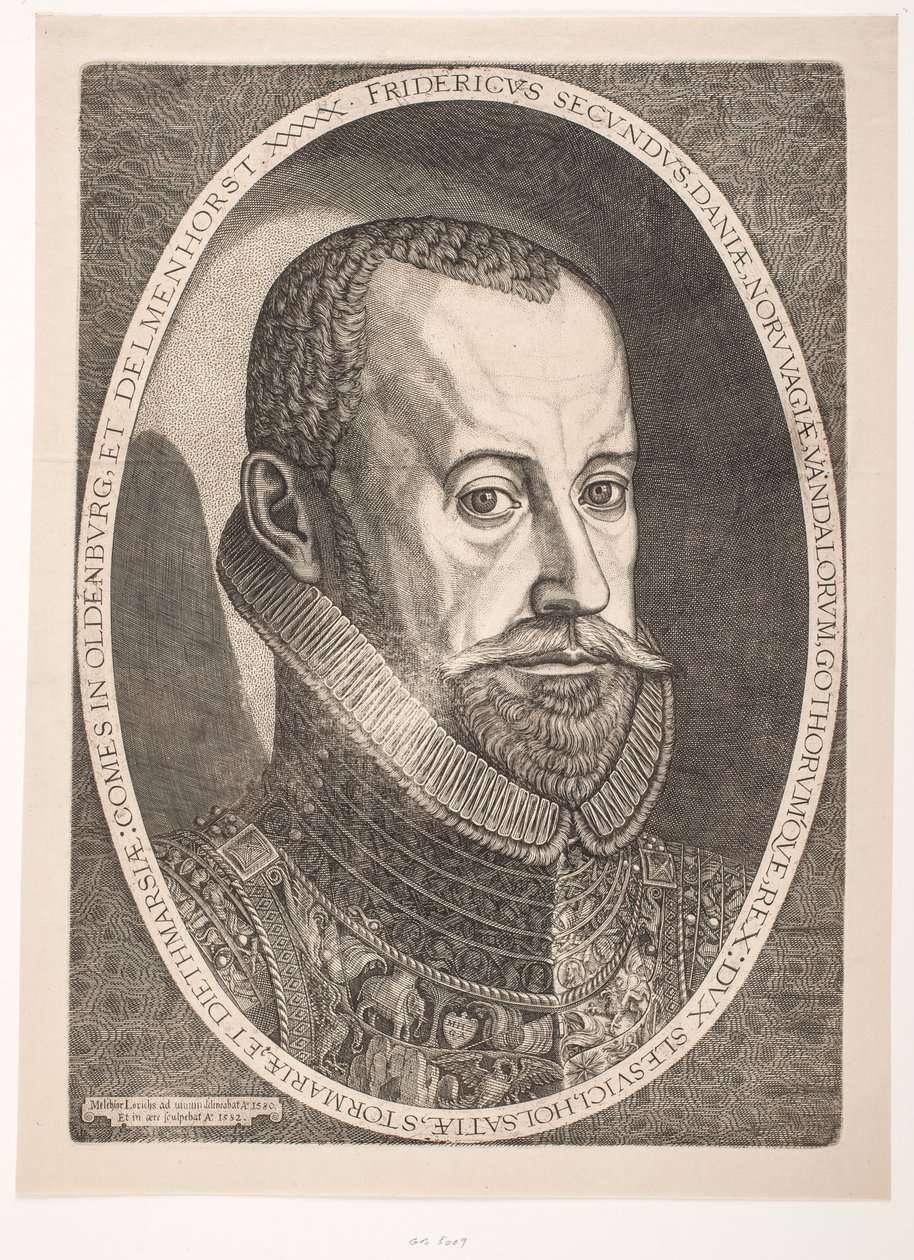 Frigyes király II alkotó: Melchior Lorck