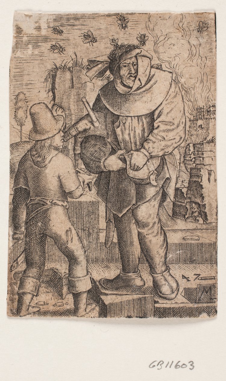 Dudás férfi alkotó: Melchior Lorck