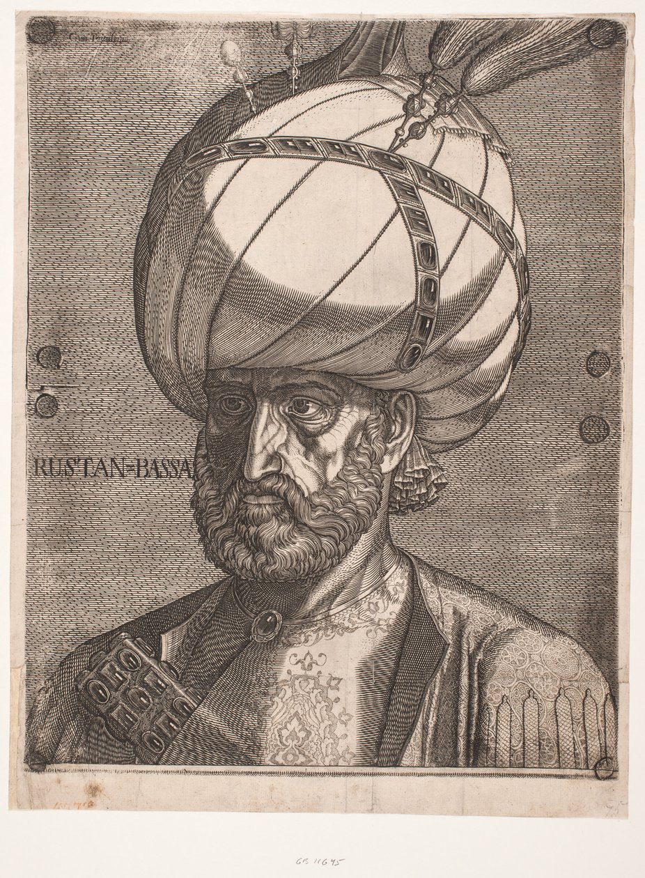 Ismael herceg, perzsa követ alkotó: Melchior Lorck