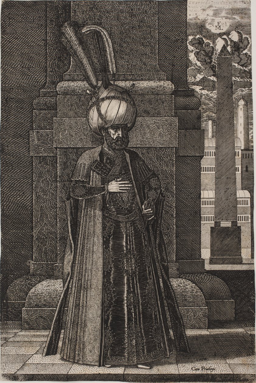 Ismael herceg, perzsa követ alkotó: Melchior Lorck