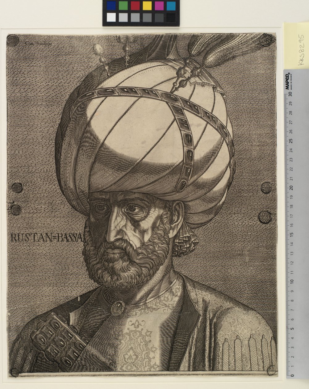 Ismael herceg, perzsa követ alkotó: Melchior Lorck