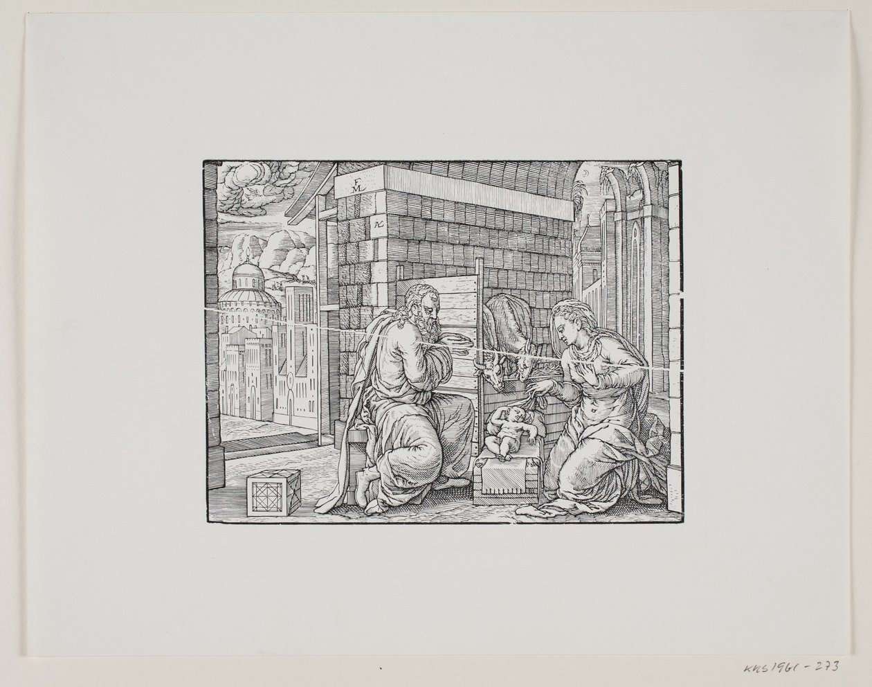 A Születés alkotó: Melchior Lorck