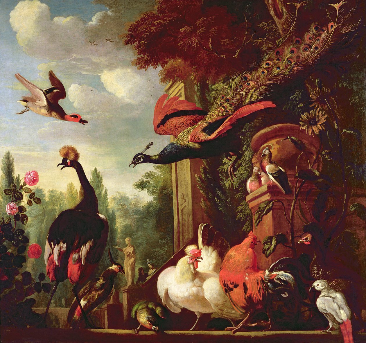 Ismeretlen kép alkotó: Melchior de Hondecoeter