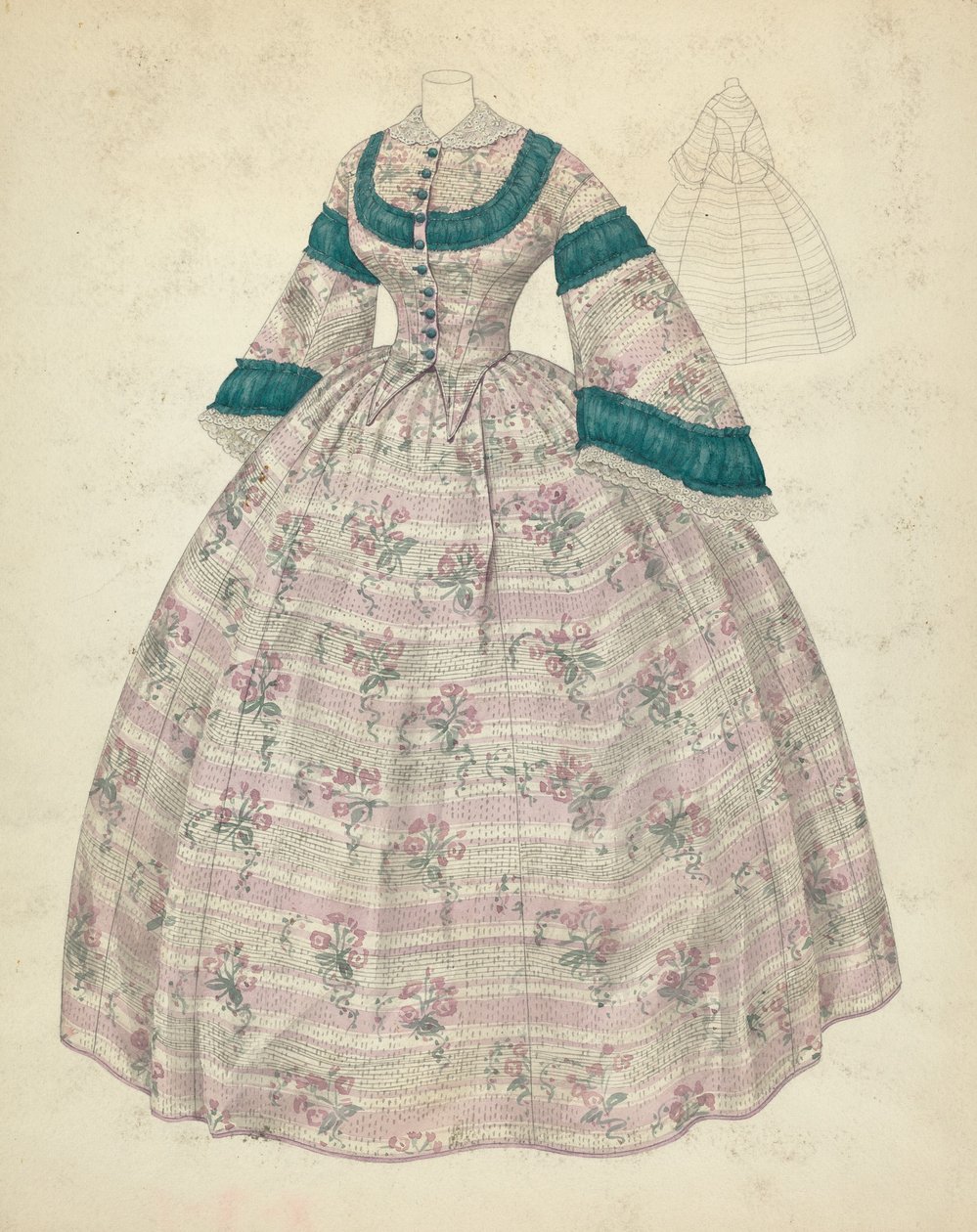 ruha, c. 1940. alkotó: Melita Hofmann