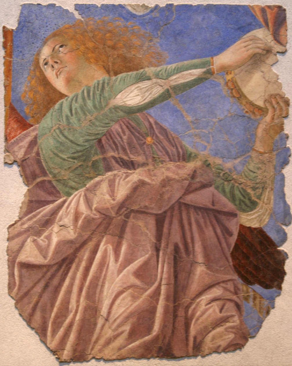 Keretes dobjátékos alkotó: Melozzo da Forli