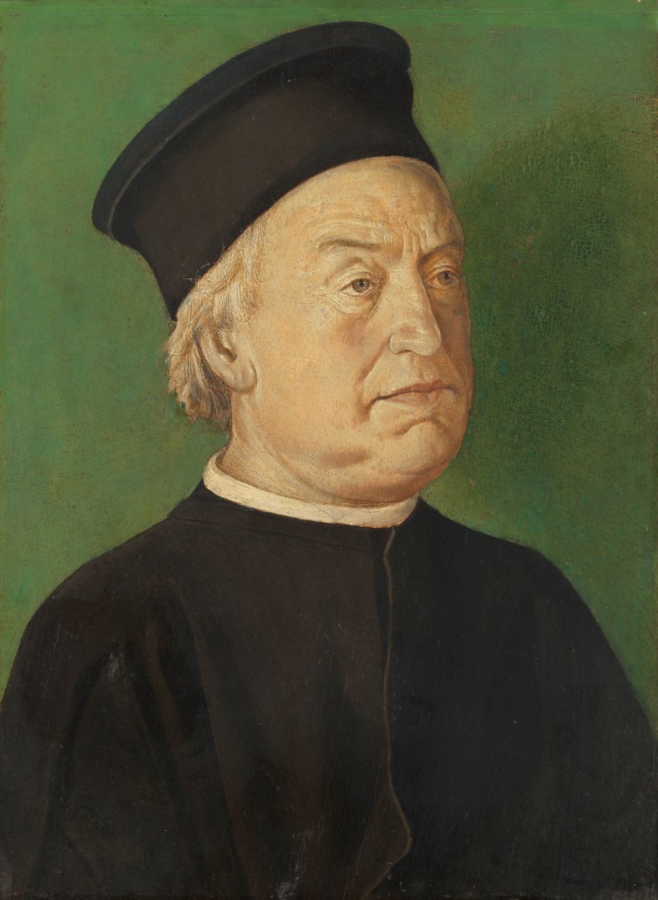 Egy férfi portréja alkotó: Melozzo da Forlì (manner of)