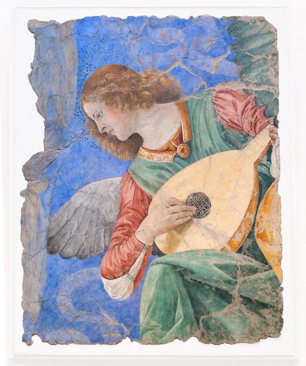 Zenés angyalok, 1480 körül (freskó) alkotó: Melozzo da Forli