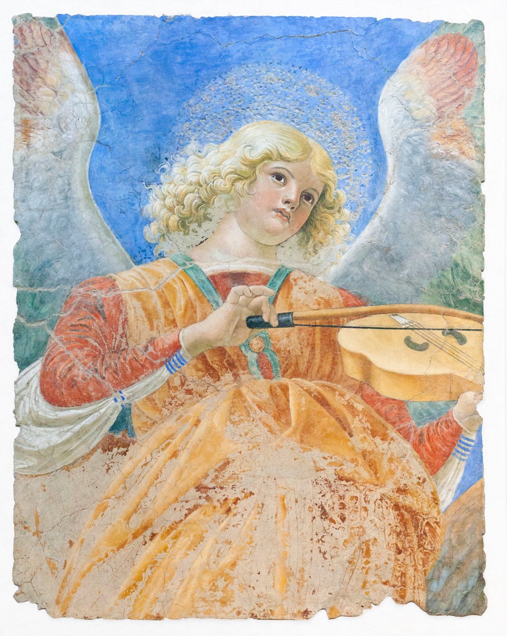 Zenés angyalok, 1480 körül (freskó) alkotó: Melozzo da Forli