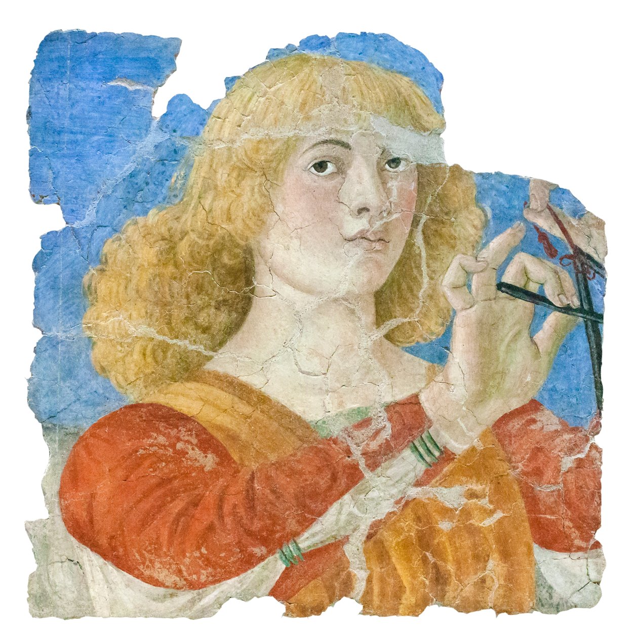 Zenés angyalok, 1480 körül alkotó: Melozzo da Forli