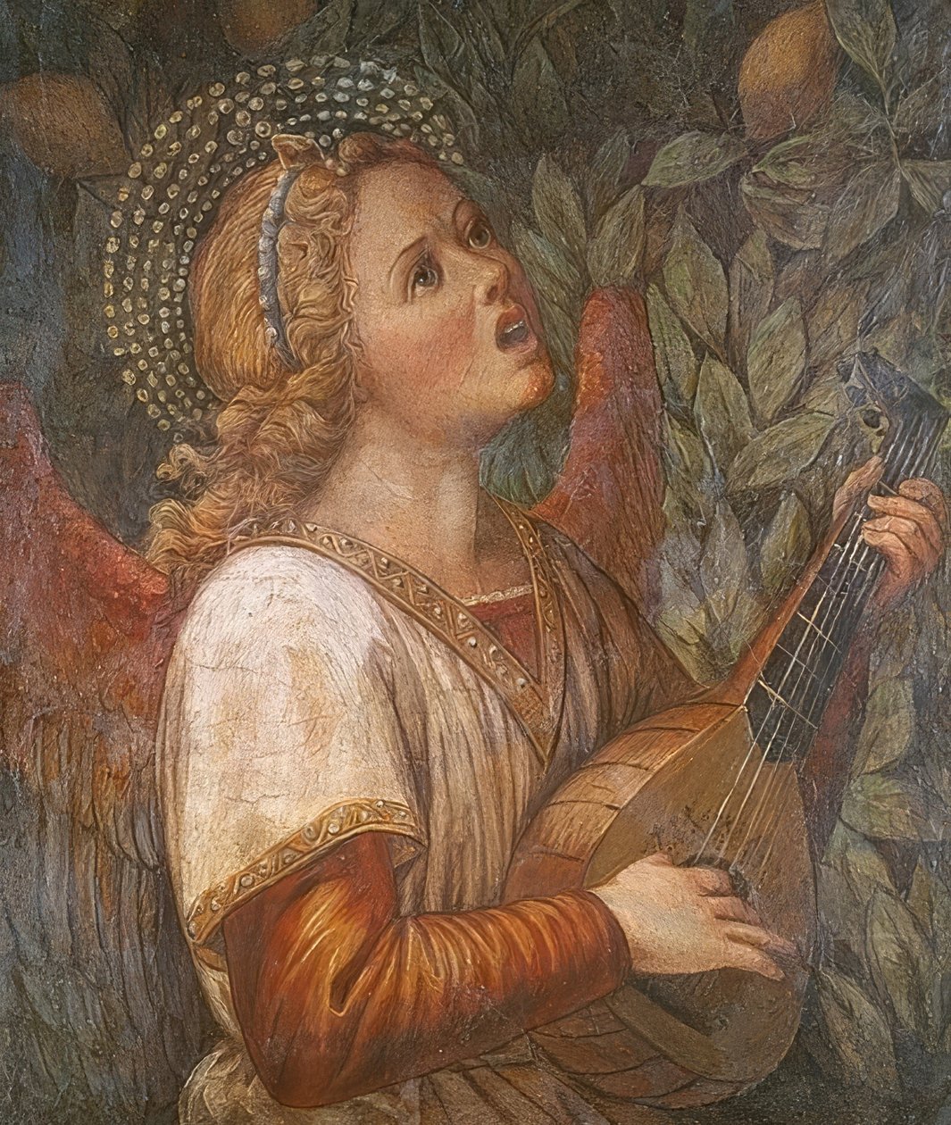Angyal zenél alkotó: Melozzo da Forli