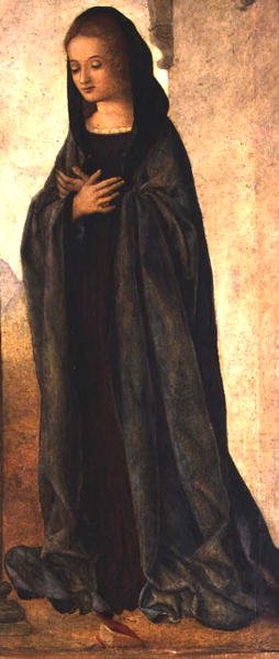 A Szűz Annunciátus alkotó: Melozzo da Forli