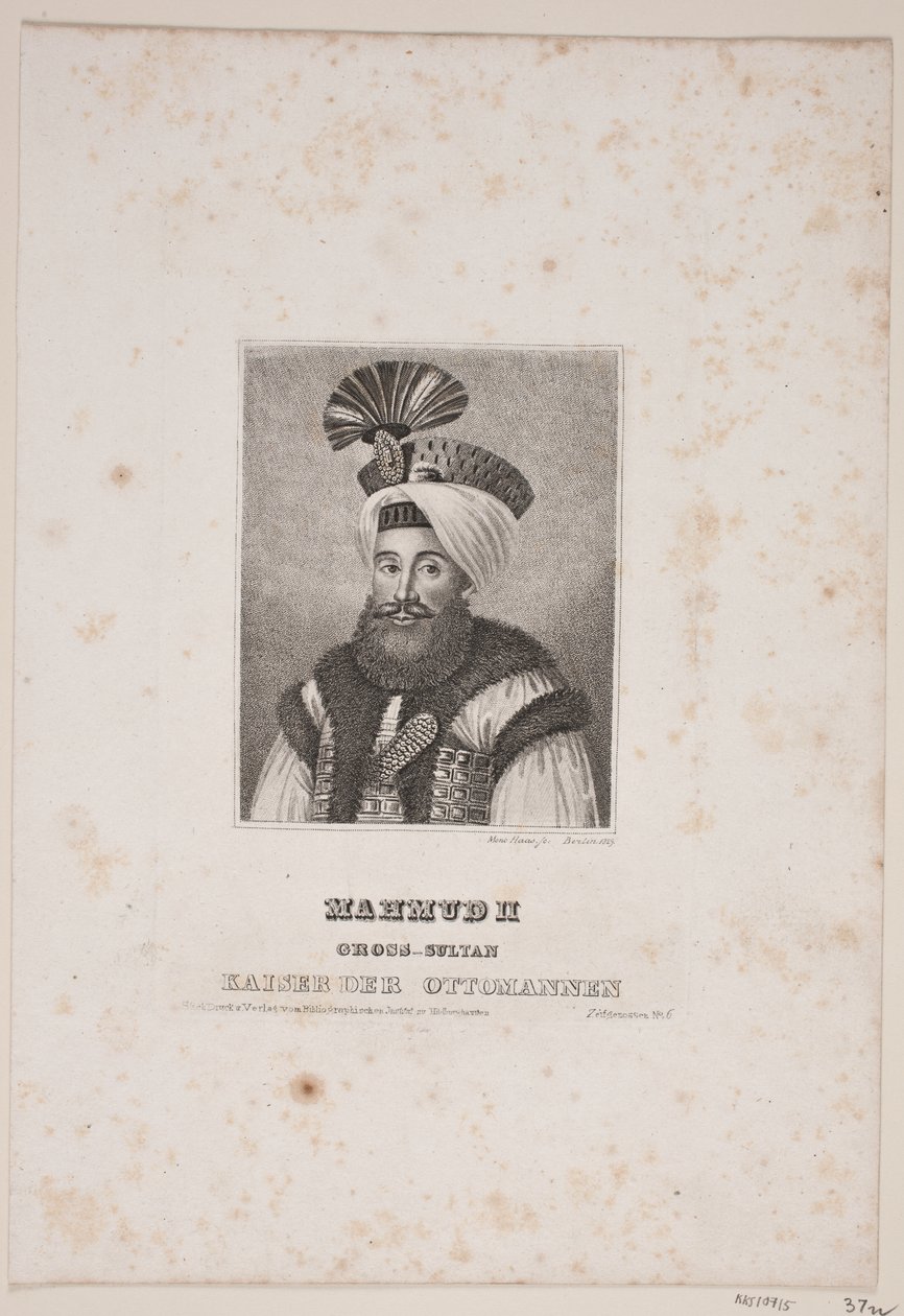 Dán:  Mahmud II alkotó: Meno Haas
