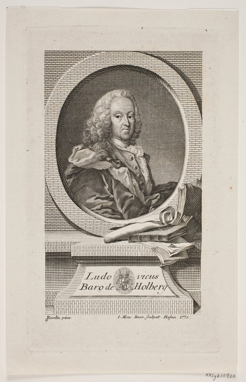 Ludvig Holberg alkotó: Meno Haas