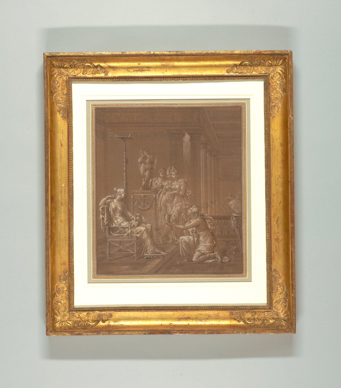 Rajz, tapéta tervezés alkotó: Merry Joseph Blondel