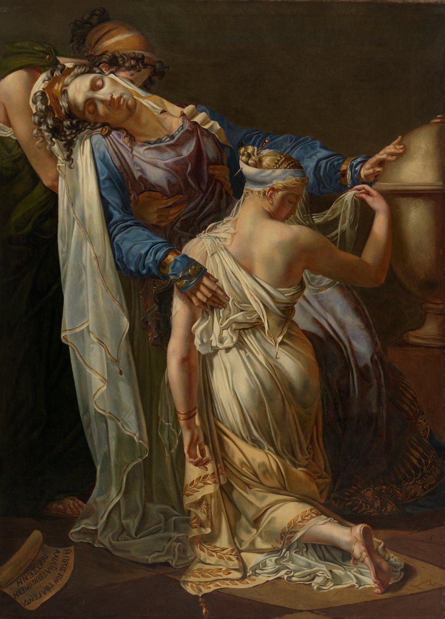 Hecuba és Polyxena, 1814 után (olaj, vászon) alkotó: Merry Joseph Blondel