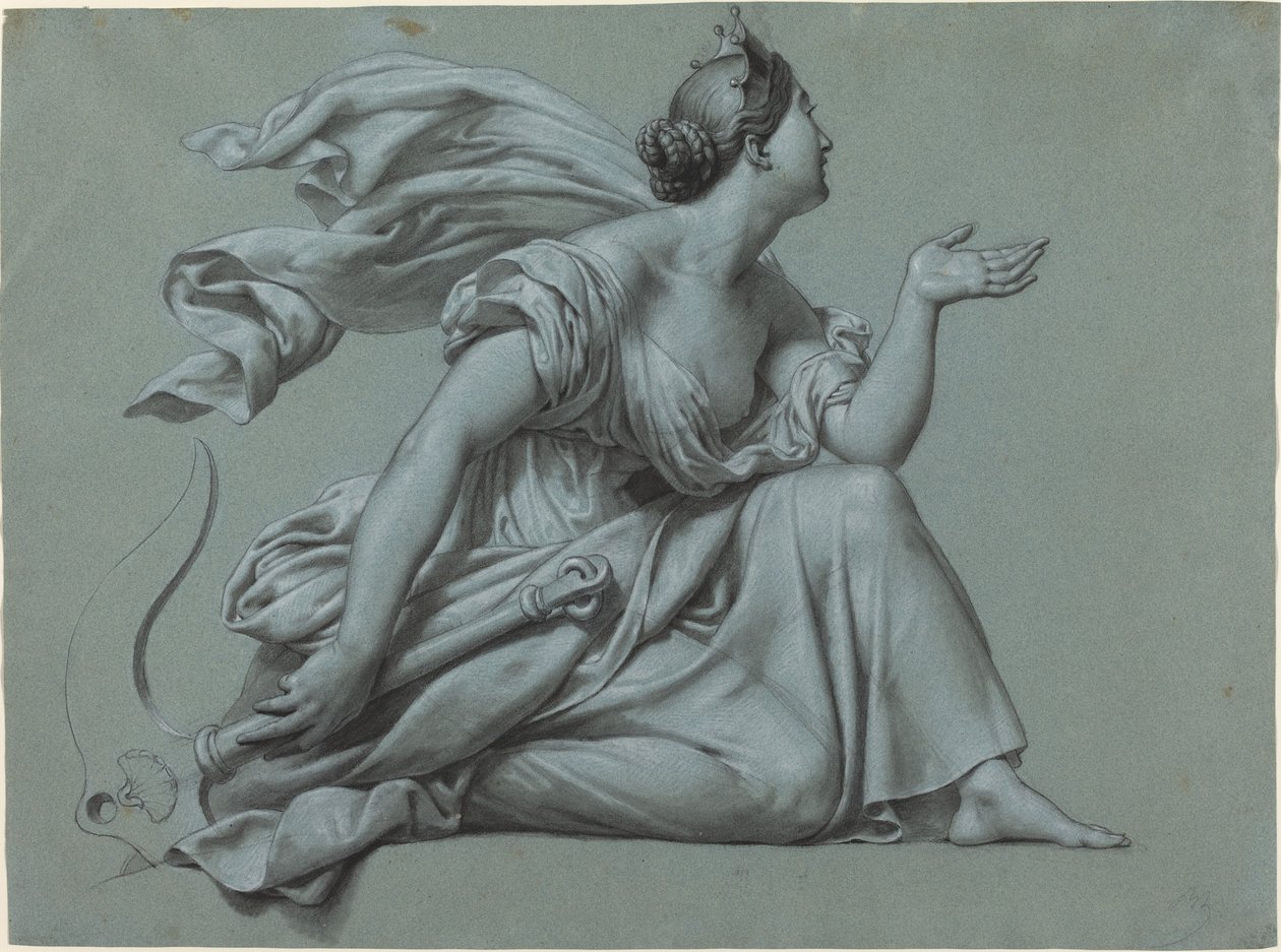 Hope a horgonyával alkotó: Merry Joseph Blondel