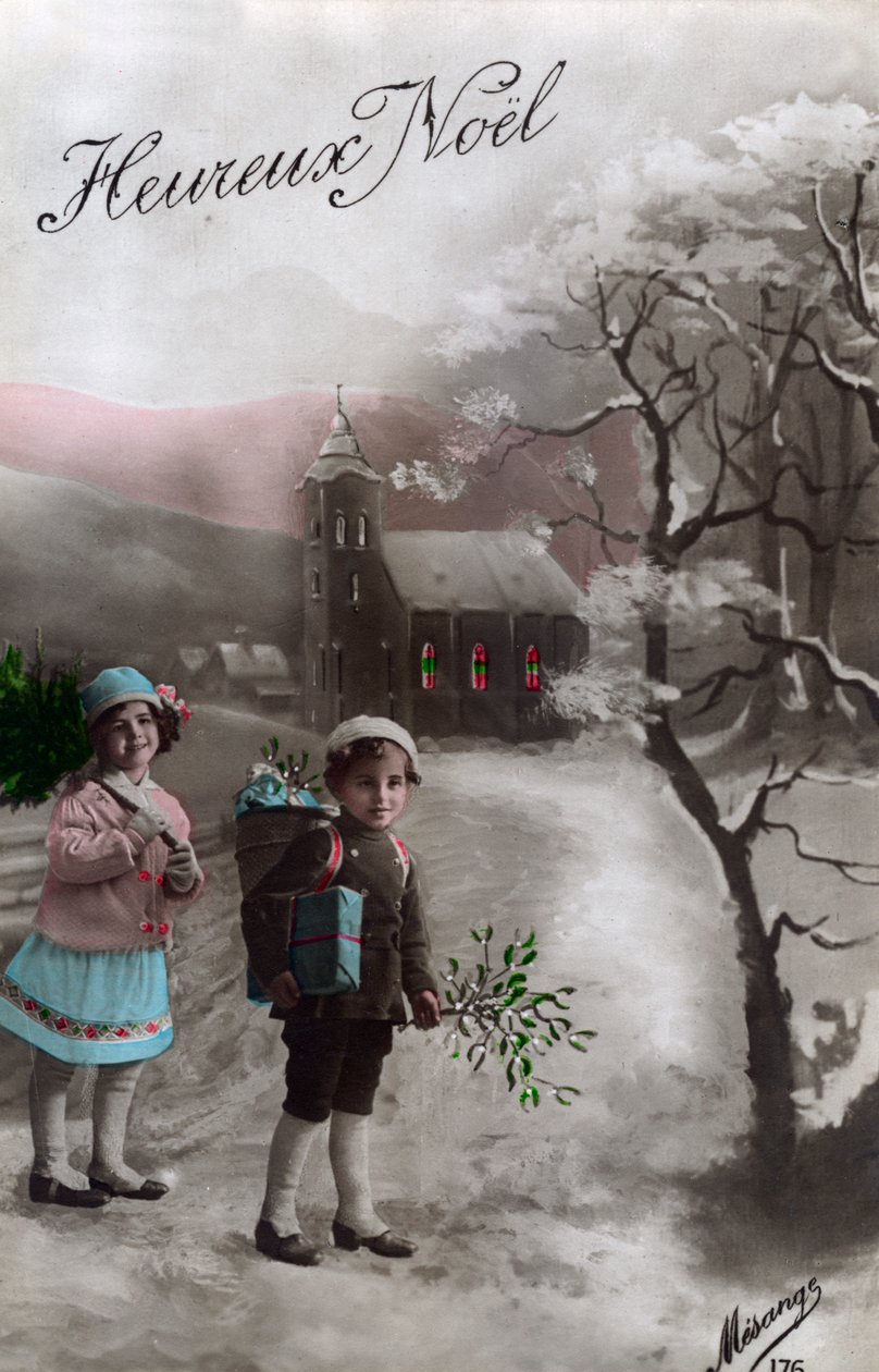 „Boldog karácsonyt”, Boldog karácsonyt, 1900-1919. alkotó: Mesange
