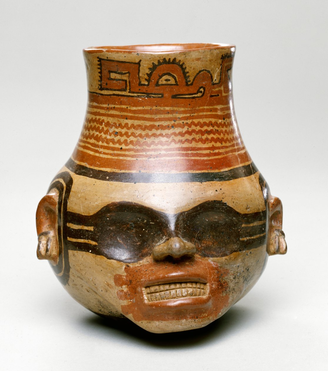 Antropomorf edény, Bagace, Guanacaste, 500-800 (kerámia) alkotó: Mesoamerican