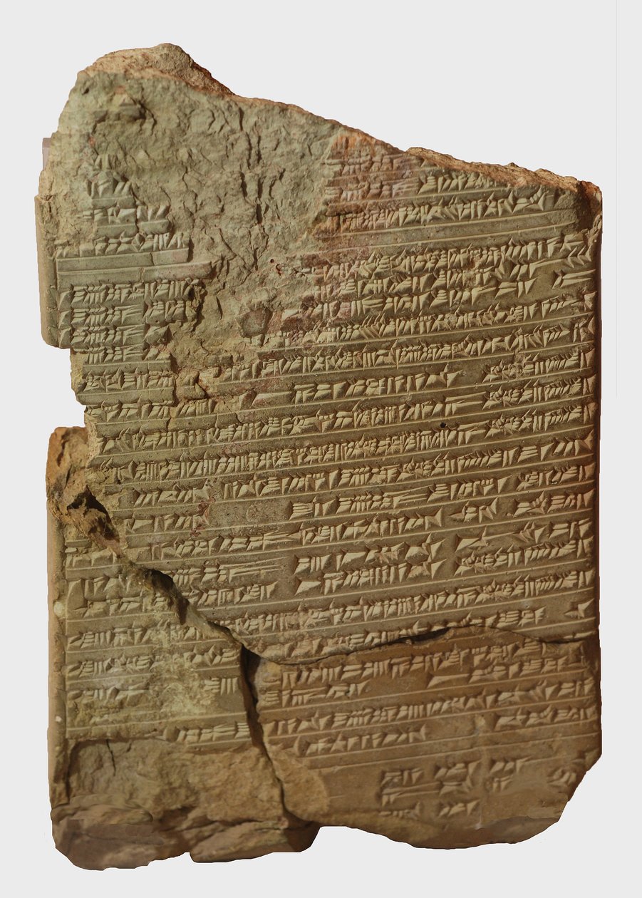 Ékírásos tábla orvosi rendelvényekkel, Ninveh (agyag) alkotó: Mesopotamian