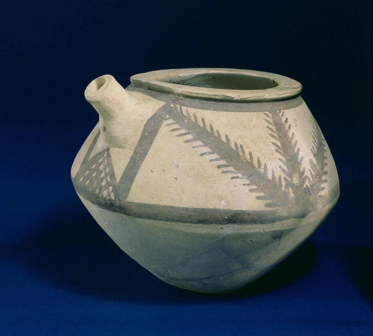 Kiöntött edény Jamdat Nasrból, Irak, i.e. 3000-2850 (festett kerámia) alkotó: Mesopotamian