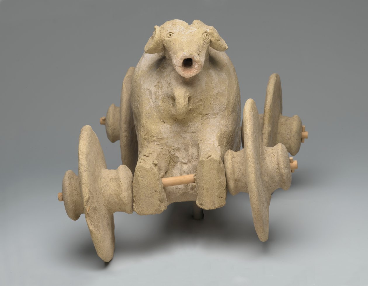Modellkocsi (terrakotta) alkotó: Mesopotamian