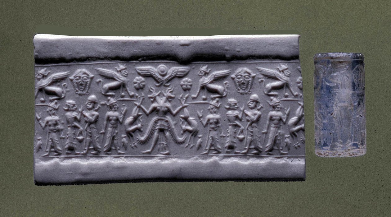 Hengertömítés, Észak-Szíria (kvarc) alkotó: Mesopotamian Mesopotamian