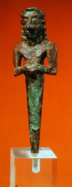 Alapozószeg, Telloból (ókori Girsu) Kr.e. 2800-2300 körül (bronz) alkotó: Mesopotamian Mesopotamian