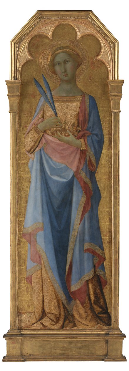 Szent Korona alkotó: Mesteren for Palazzo Venezia Madonna