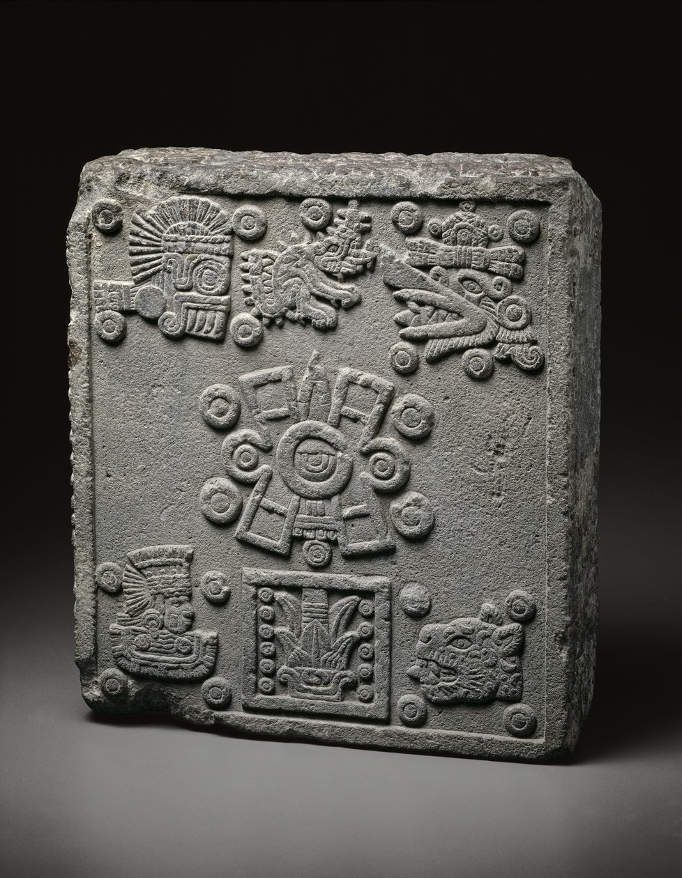 Motecuhzoma koronázási kő II alkotó: Mexican School