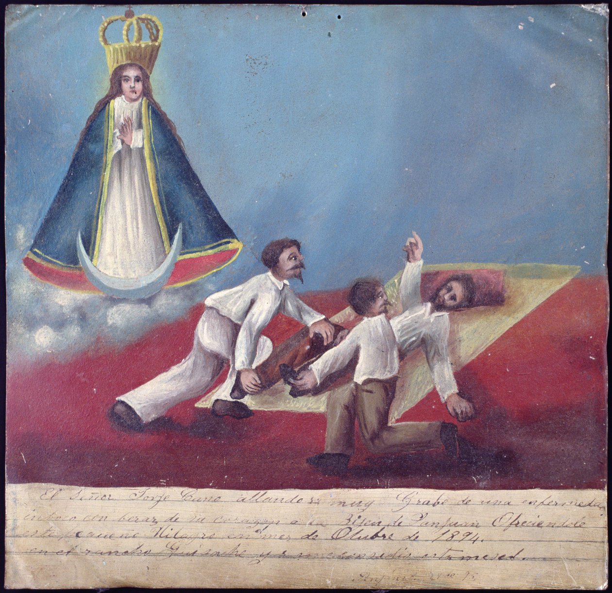 Ex-voto alkotó: Mexican School