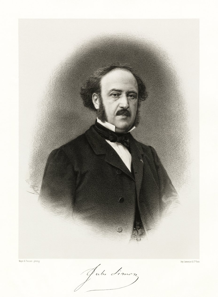 Jules Simon, 1865-66 alkotó: Meyer and Pierson