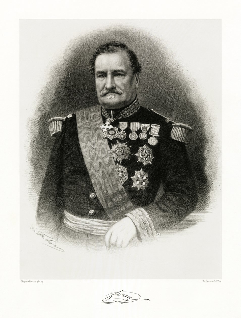 Élie Frédéric Forey, 1865-66 alkotó: Meyer and Pierson