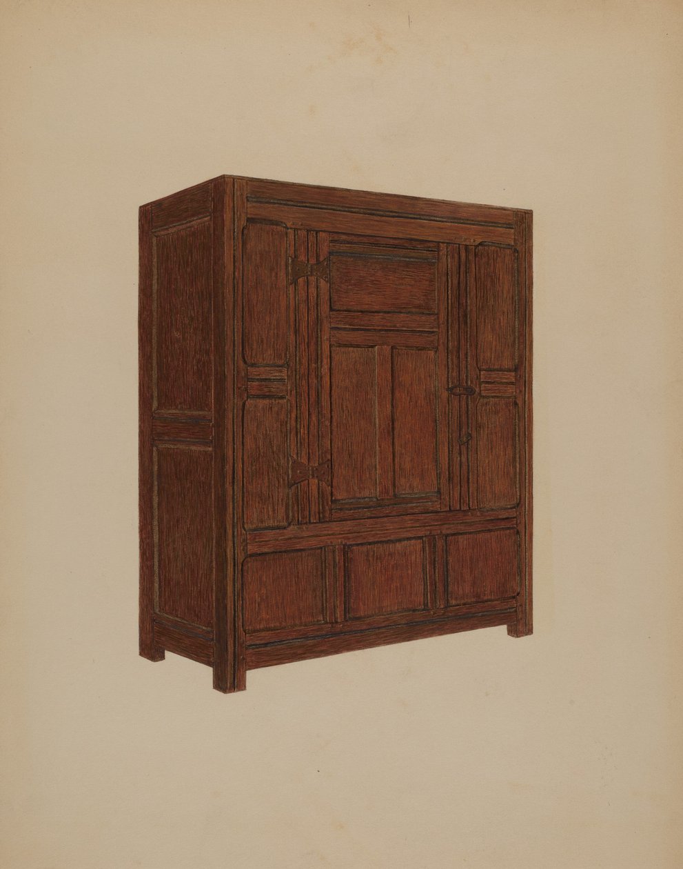 Szekrény, c. 1937. alkotó: Meyer Goldbaum