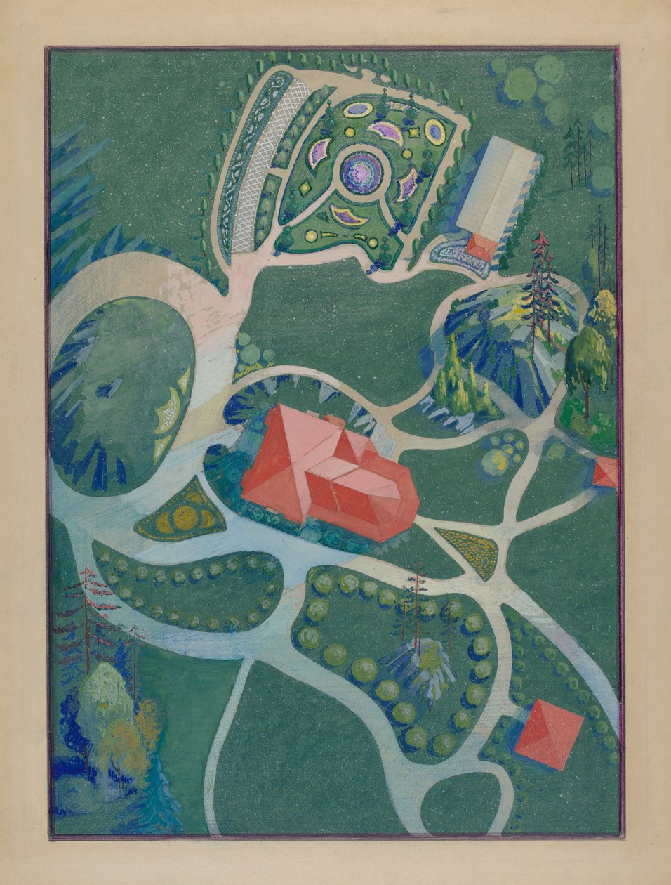 Isaac P. Martin birtoka, c. 1936. alkotó: Meyer Goldbaum