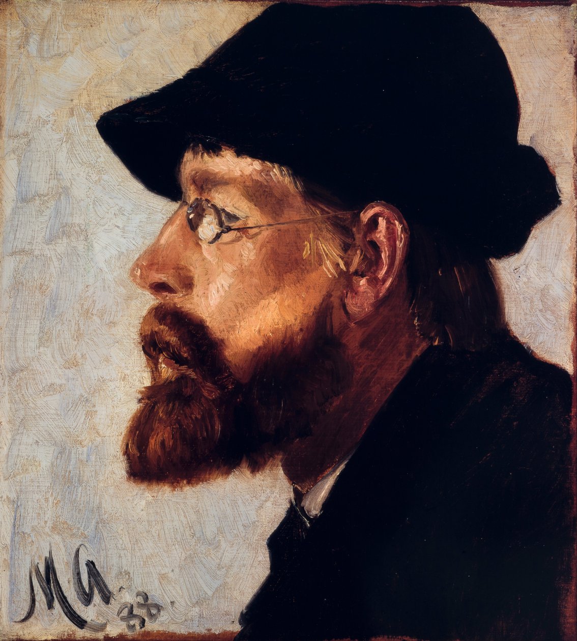 Nils Hansteen alkotó: Michael Peter Ancher